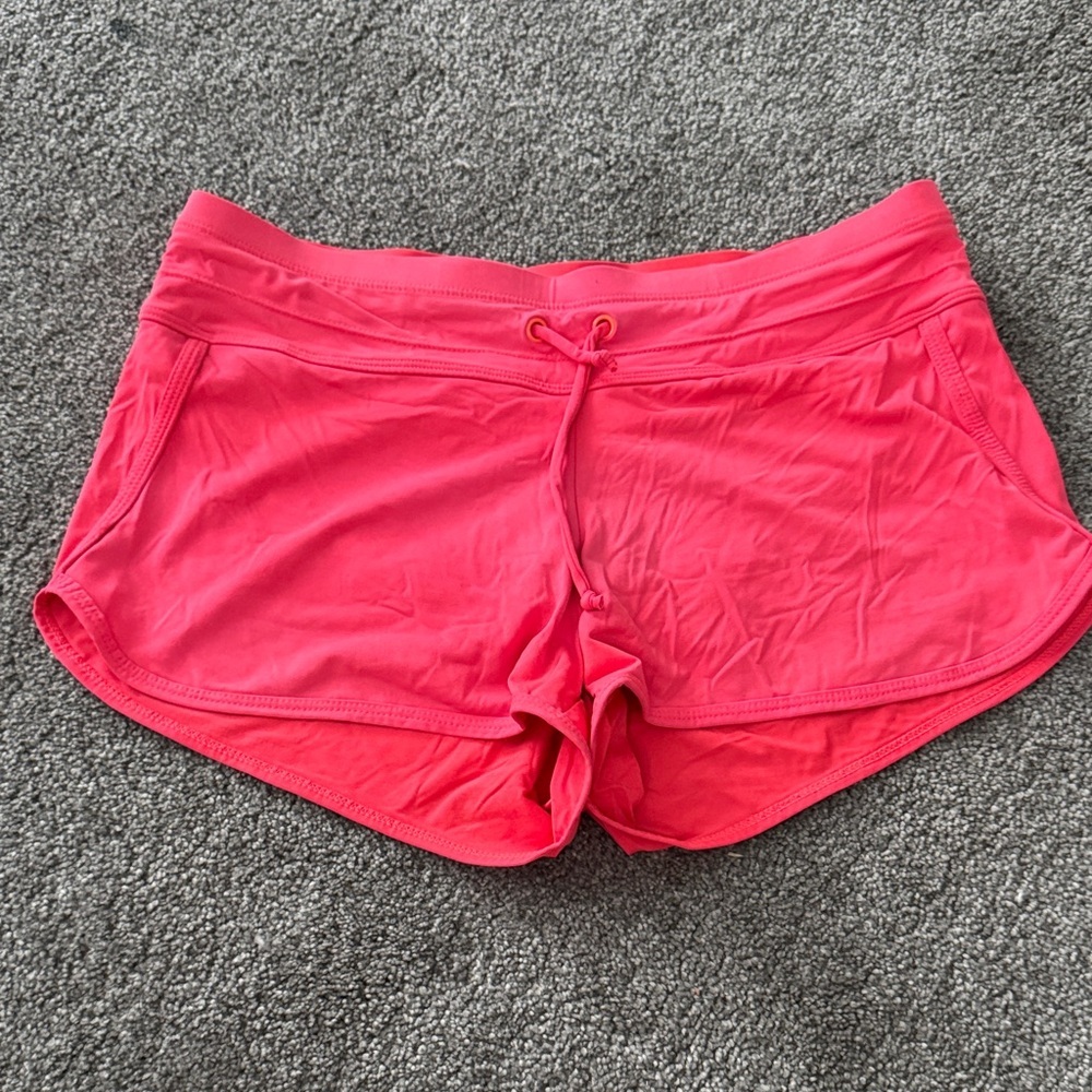 Athleta Bright Pink Athletic Shorts